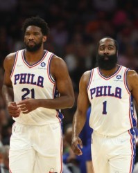 开云下载-76人富贵险中求：不担心联盟调查 就等哈登复活