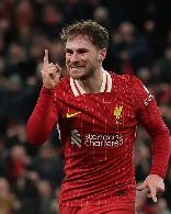 麦卡利斯特在英超为利物浦攻入3粒禁区外进球，追平布莱顿时期